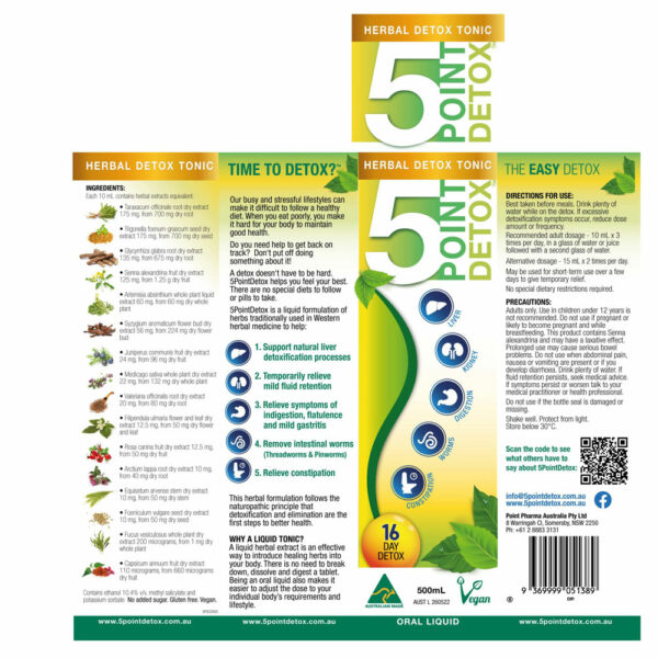 5Point Detox (500ml) - Image 2